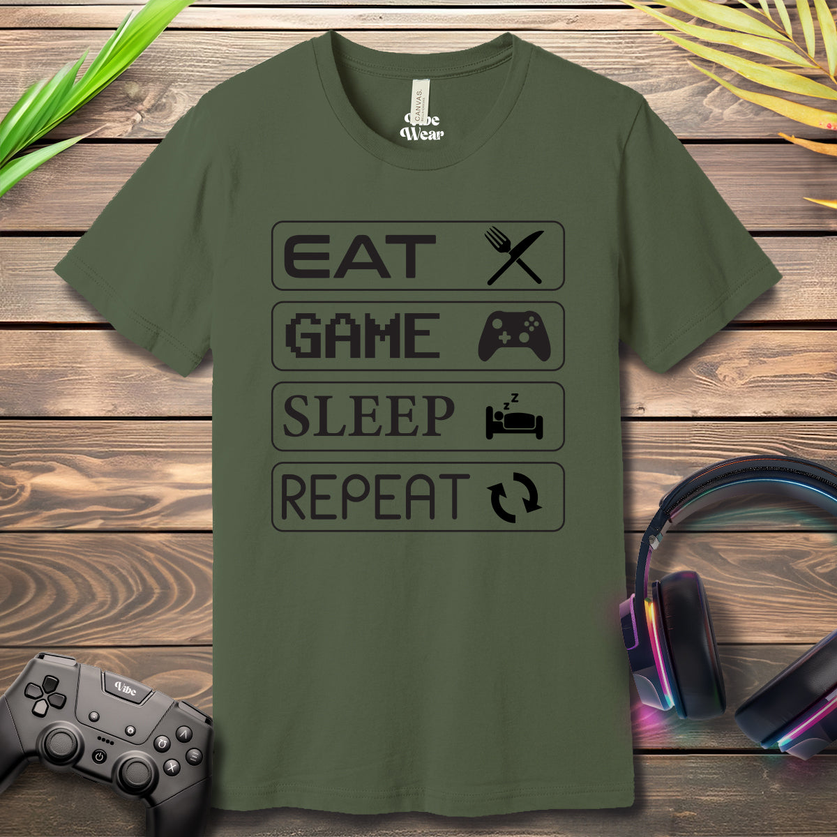 Eat Game Sleep Repeat T-Shirt