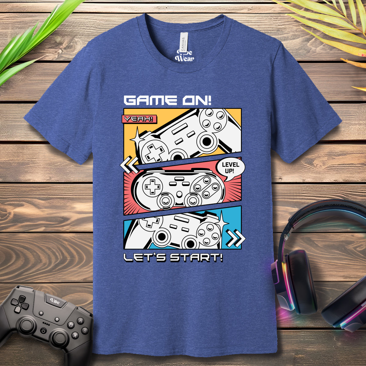 Game on Let's Start T-Shirt