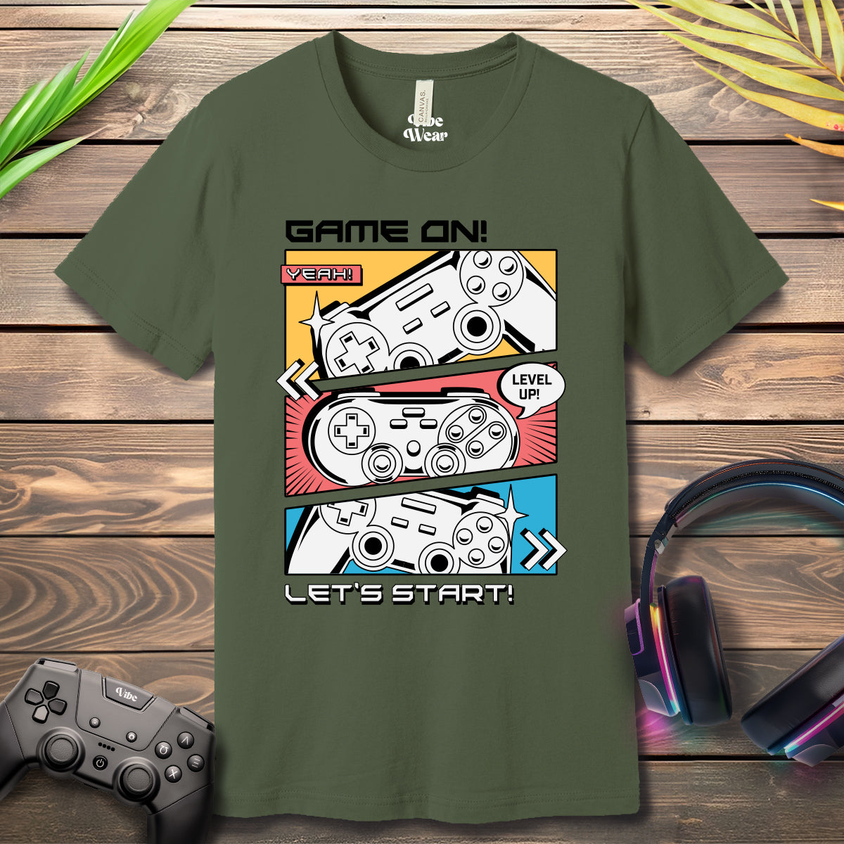 Game on Let's Start T-Shirt