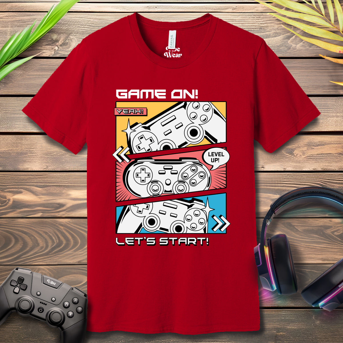 Game on Let's Start T-Shirt