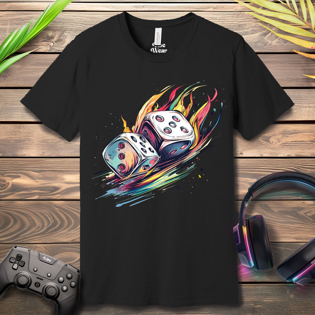 Fiery Dice T-Shirt