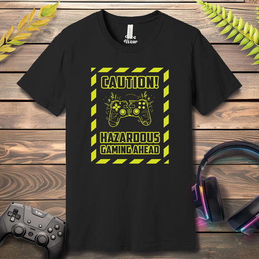 Hazardous Gaming Ahead T-Shirt