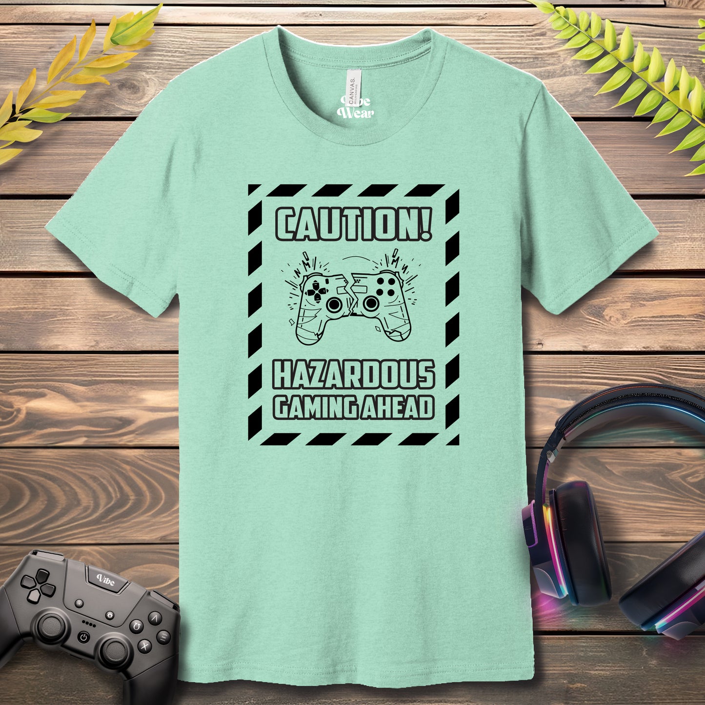 Hazardous Gaming Ahead T-Shirt