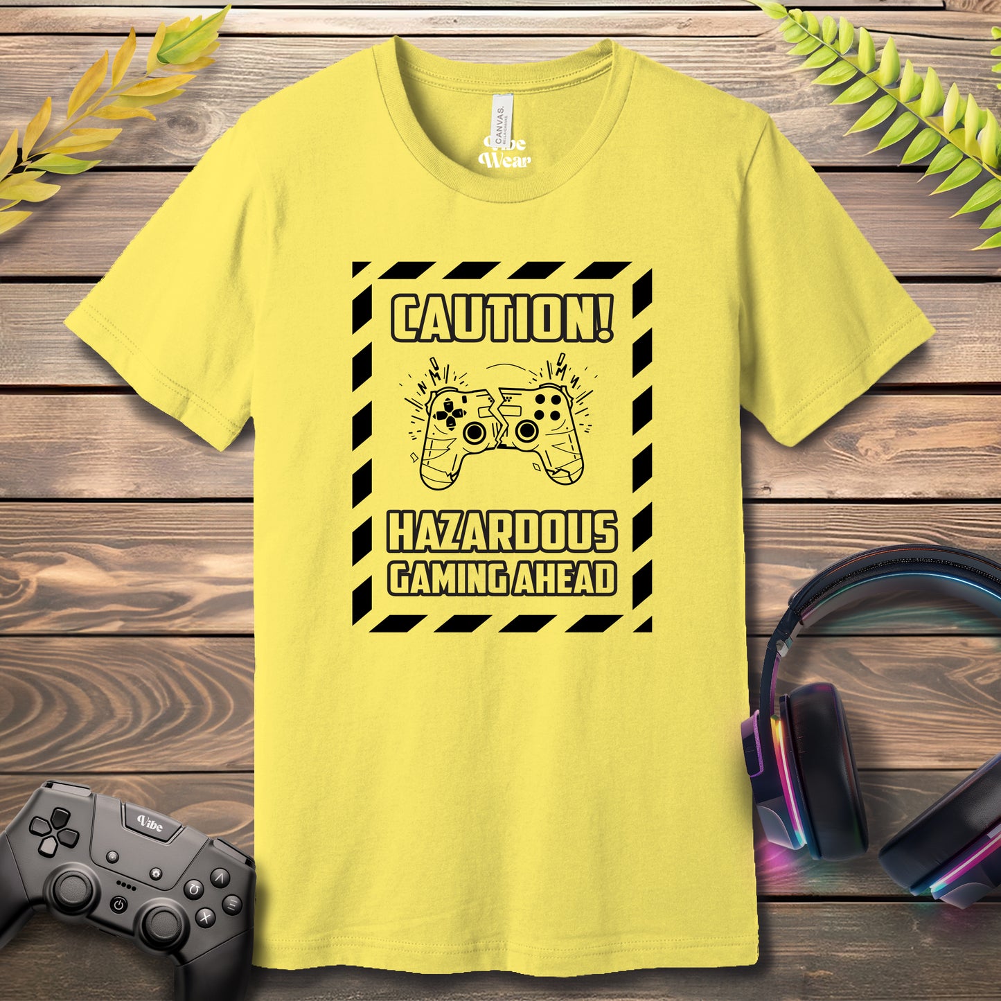Hazardous Gaming Ahead T-Shirt
