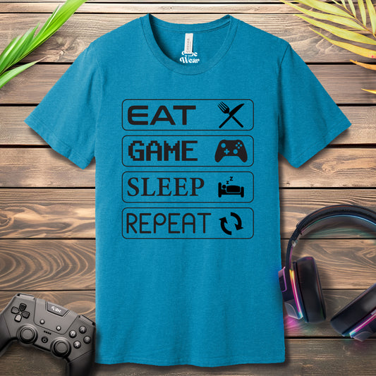 Eat Game Sleep Repeat T-Shirt