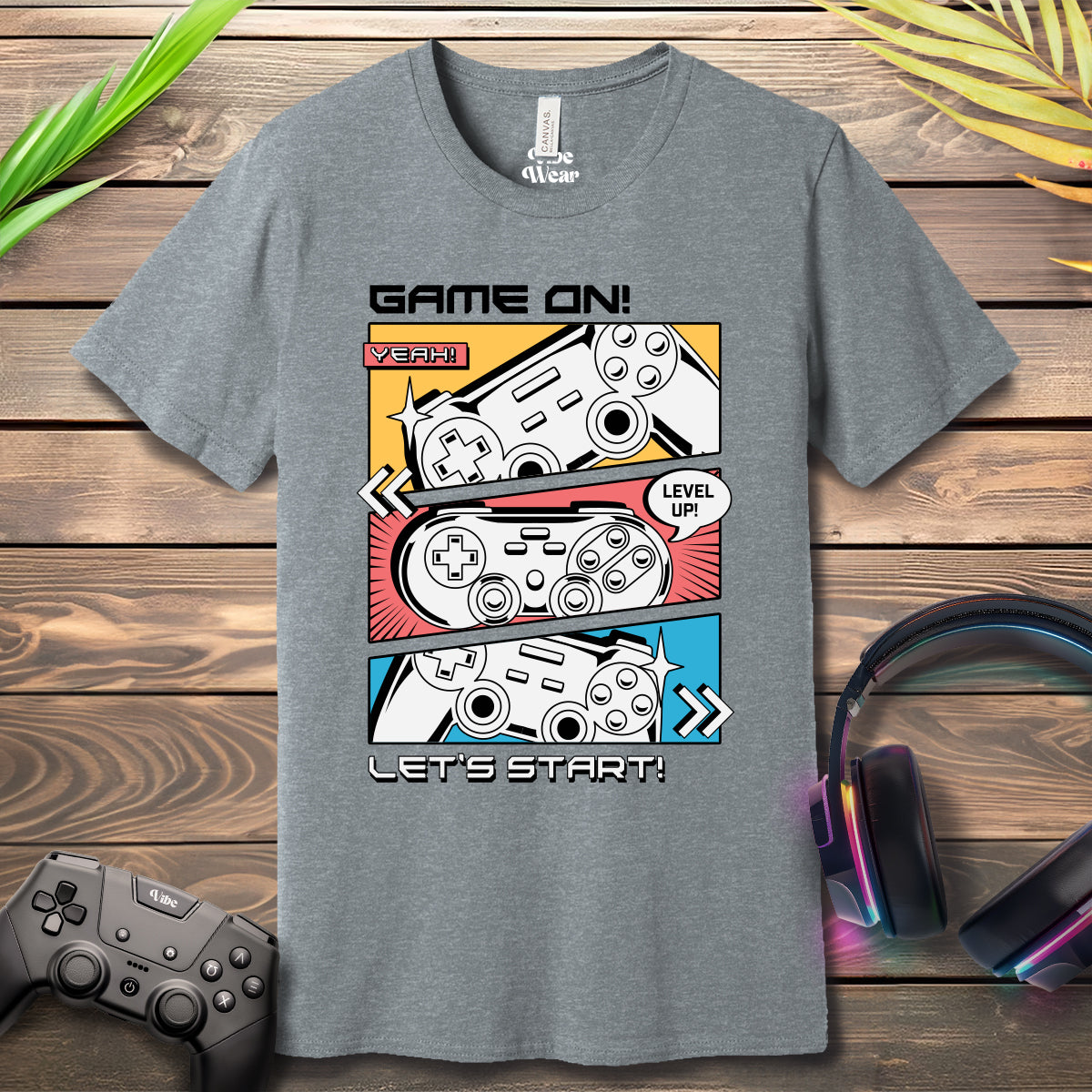 Game on Let's Start T-Shirt