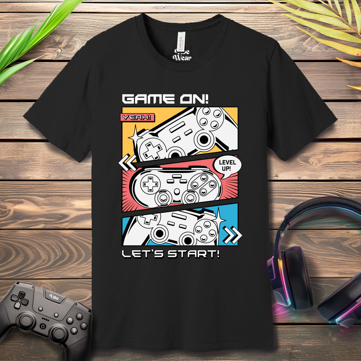 Game on Let's Start T-Shirt