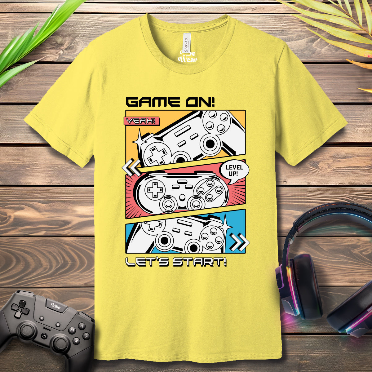Game on Let's Start T-Shirt