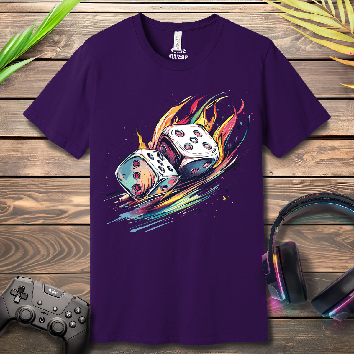 Fiery Dice T-Shirt