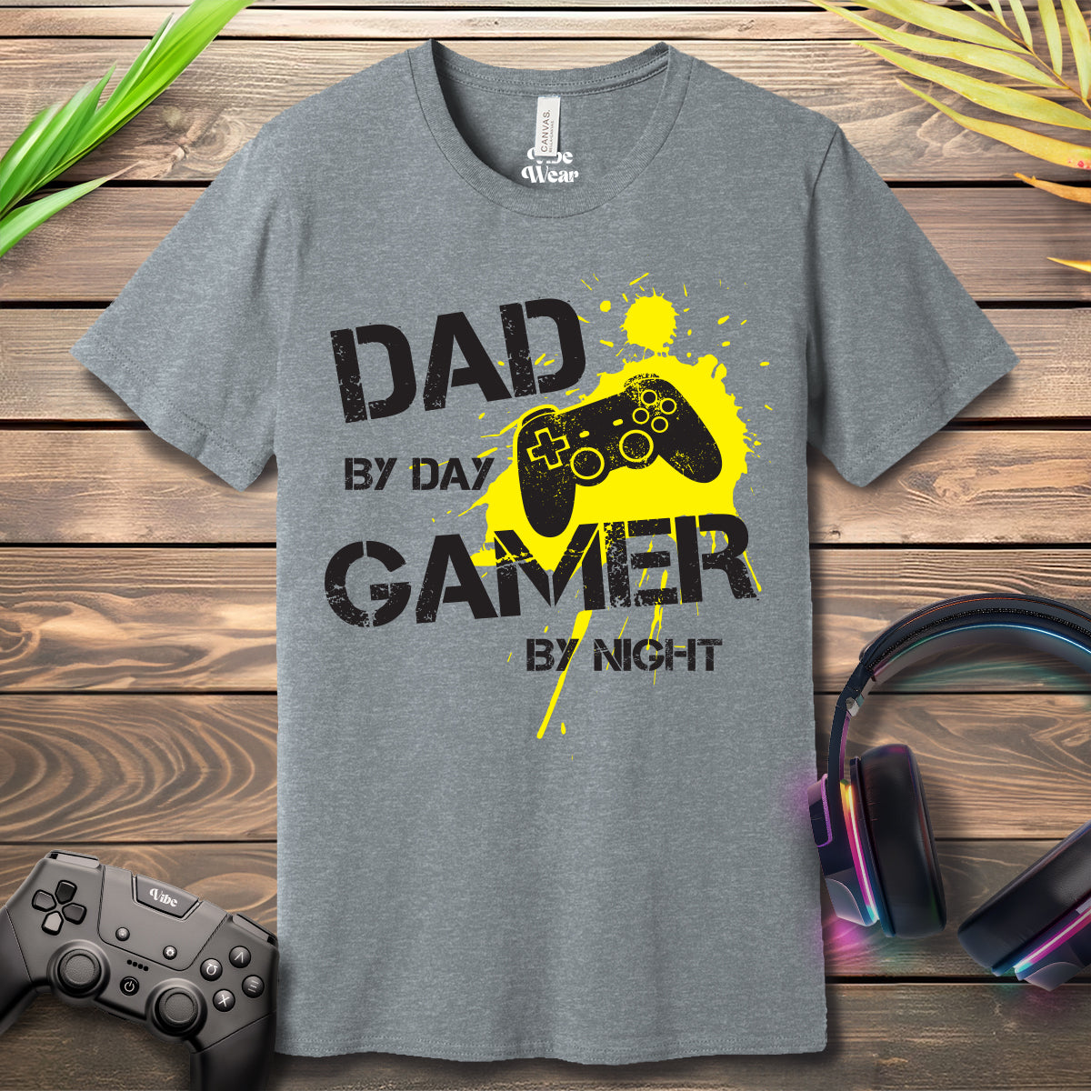 Dad by Day, Gamer by Night T-Shirt