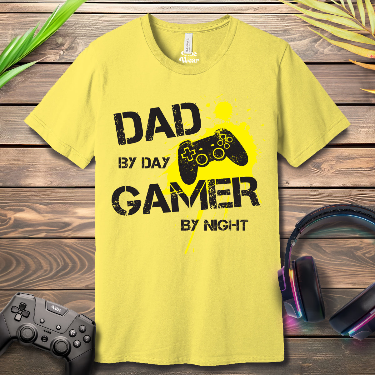 Dad by Day, Gamer by Night T-Shirt