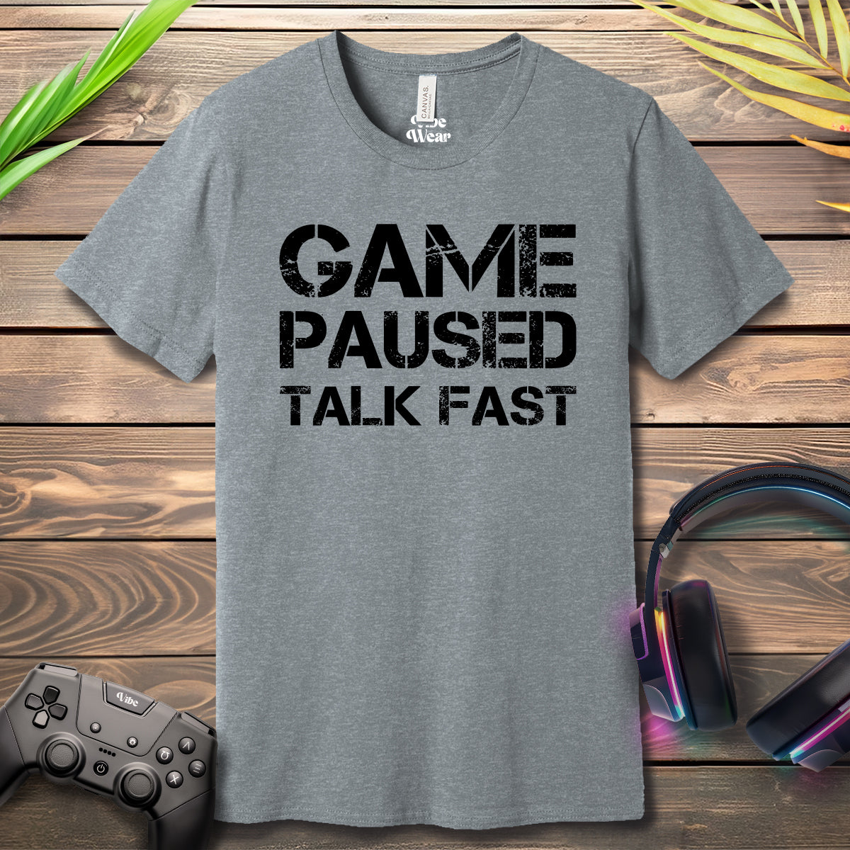 Game Paused Talk Fast T-Shirt