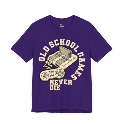 Old School Games Never Die T-Shirt