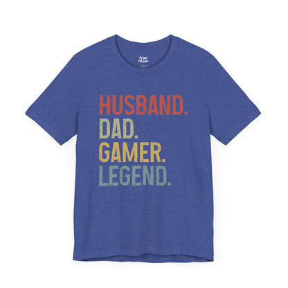 Husband Dad Gamer Legend T-Shirt